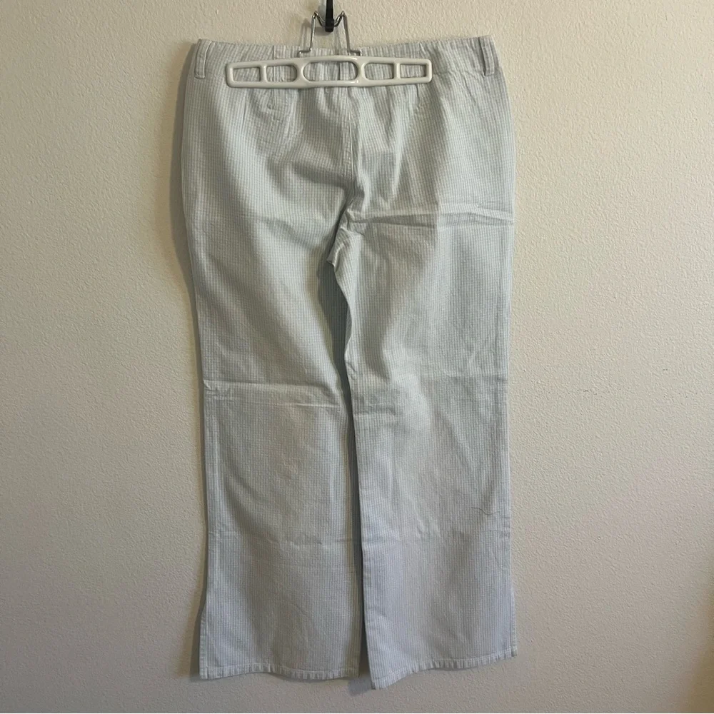 Urban Outfitters BDG Silverlake Blue Gingham Mid-Rise Straight Leg Pant